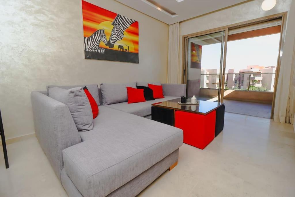 Cosy Appartemt Vue Sur Golf Et Montagne Marrakesh Extérieur photo