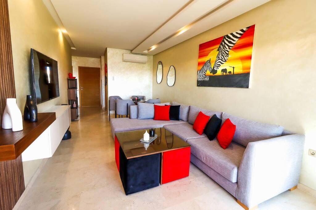 Cosy Appartemt Vue Sur Golf Et Montagne Marrakesh Extérieur photo