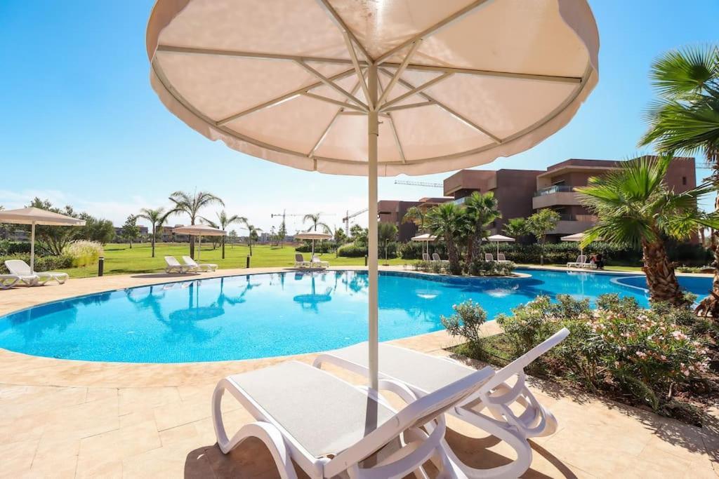 Cosy Appartemt Vue Sur Golf Et Montagne Marrakesh Extérieur photo