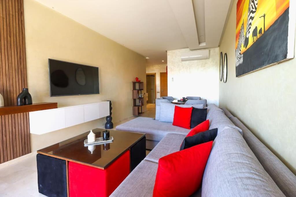 Cosy Appartemt Vue Sur Golf Et Montagne Marrakesh Extérieur photo